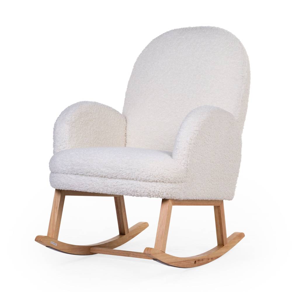 CHILDHOME Rocking Chair Adult Teddy Off White Mamatoto