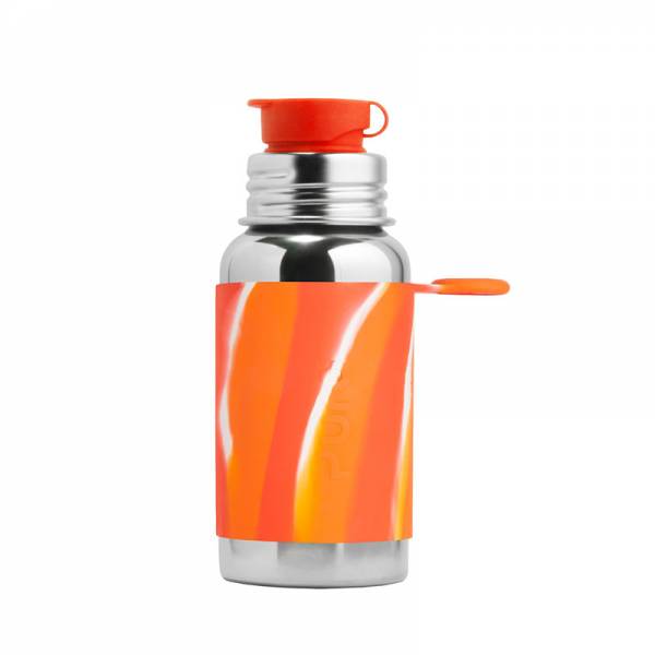 PURA Sport Bottle 550ml Orange Swirl