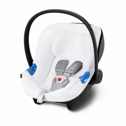 CYBEX ATON M iSize Summer Cover - White