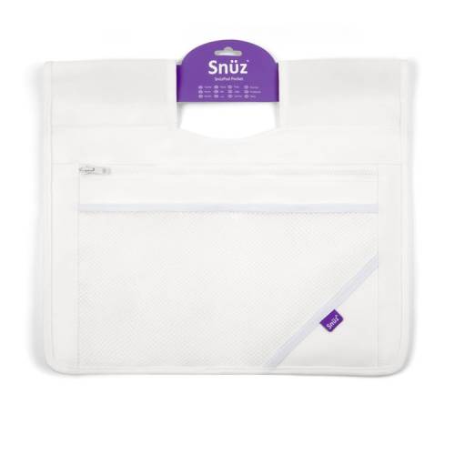 SNUZPOD Bedside Crib Storage Pocket - White