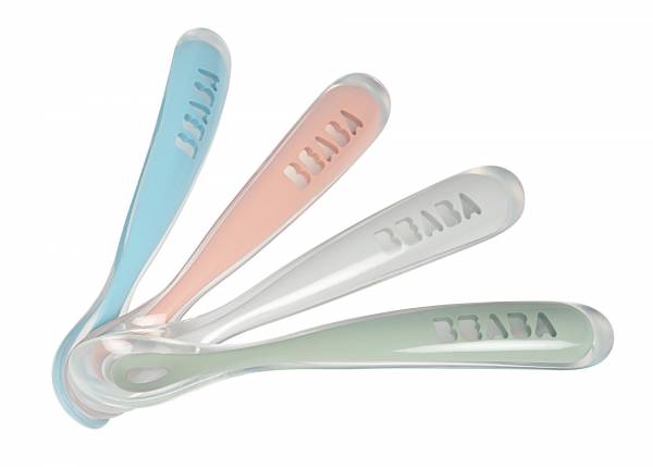 BEABA Spoon for my first meals Set x 4 - Rainbow