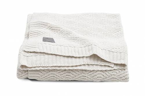 JOLLEIN Blanket 75x100 River Knit - Cream White