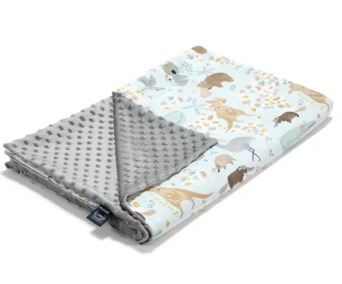 LA MILLOU Blanket 140x110 Light - Dundee & Friends Blue