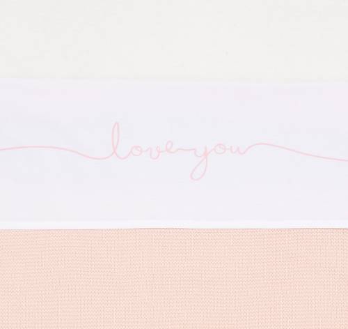 JOLLEIN Sheet 120x150 - Love you Vintage Pink