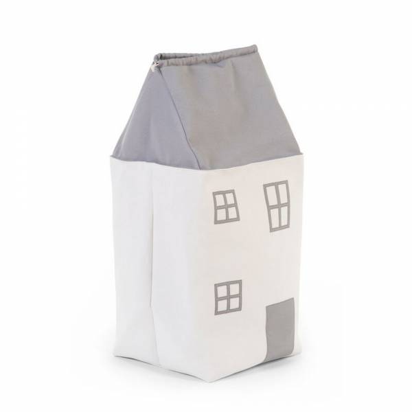 CHILDHOME Toy Box House - Grey OffWhite