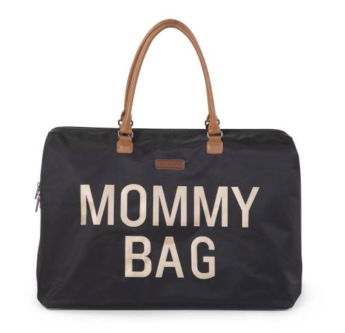 CHILDHOME Mommy Bag Big - Black Gold