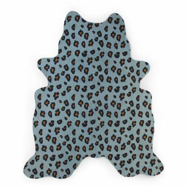 CHILDHOME Carpet Leopard 145x160 - Blue