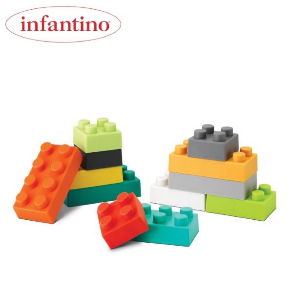 INFANTINO Super Soft 1st Building Blocks
