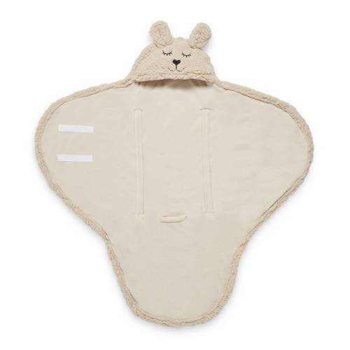 JOLLEIN Wrap Blanket Bunny - Nougat