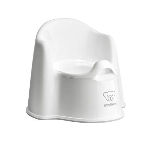 BABYBJORN Potty Chair - White/Grey