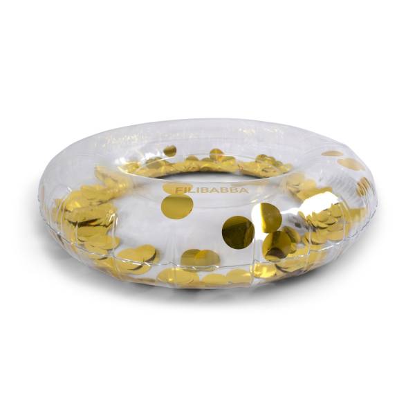 FILIBABBA Swim Ring - ALFIE Gold Confetti