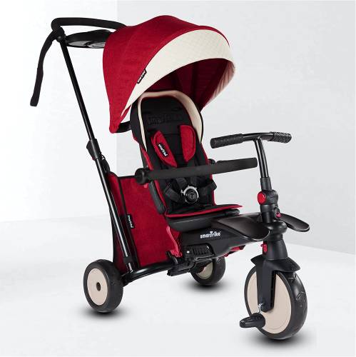 SmarTrike 6-in-1 STR5 Stroller Trike - Red Melange