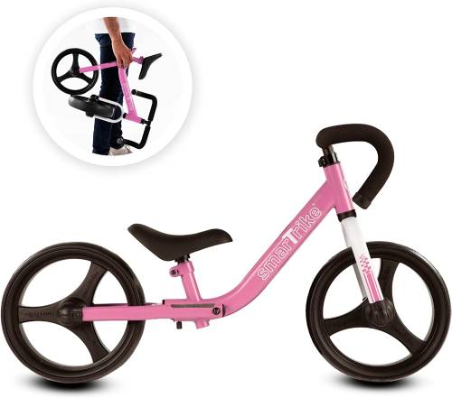 SmarTrike Folding Balance Bike - Pink