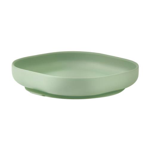 BEABA Silicone Suction Plate - Sage Green