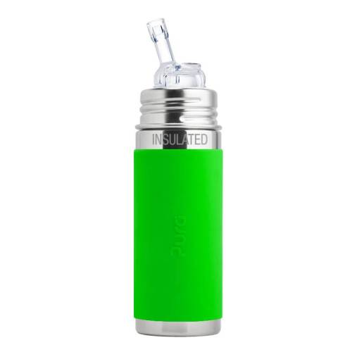 PURA Straw Cup Insulated 260ml Green 