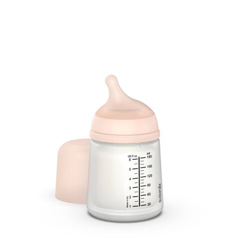 SUAVINEX Zero.Zero BreastFeeding Anticolic Bottle - 180ml