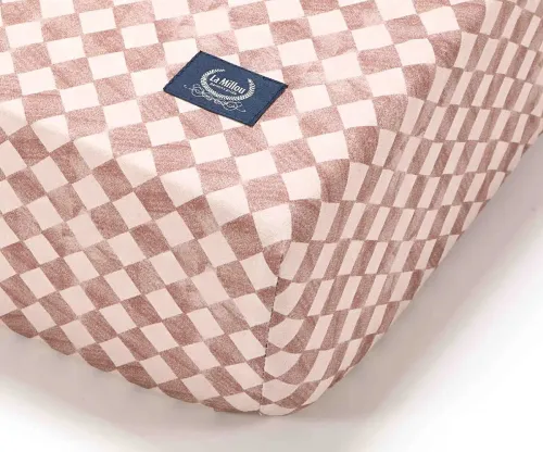 LA MILLOU Sheet 140x70 Princess Chessboard