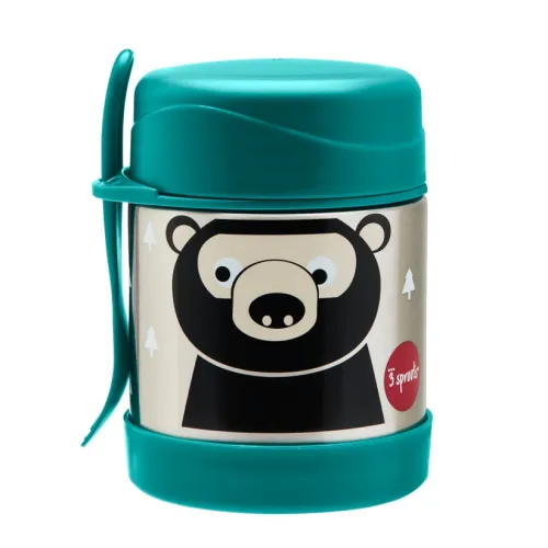3 SPROUTS Thermo Food Jar - Bear