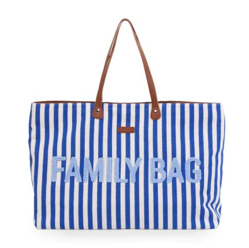 CHILDHOME Family Bag - Stripes Electric Blue
