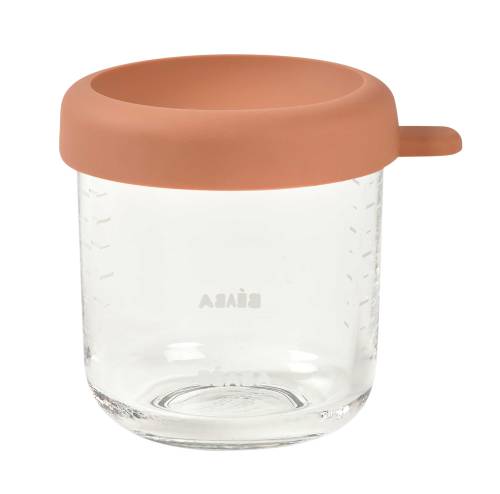 BEABA Food Jar Glass 250 ml - Terracotta