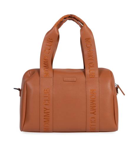 CHILDHOME Mommy Bag CLUB Signature - Vegan Leather Brown
