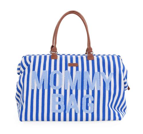 CHILDHOME Mommy Bag - Stripes Electric Blue