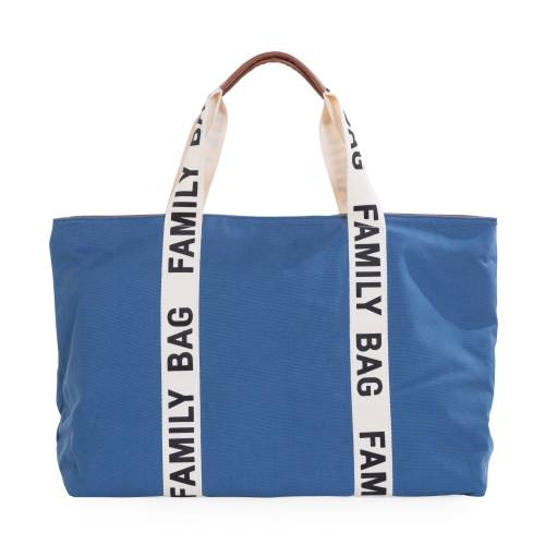 CHILDHOME Family Bag Signature Canvas - Indigo