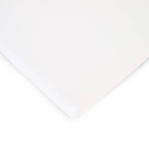 CHILDHOME Fitted sheet for Teenager Bed90x200cm - White
