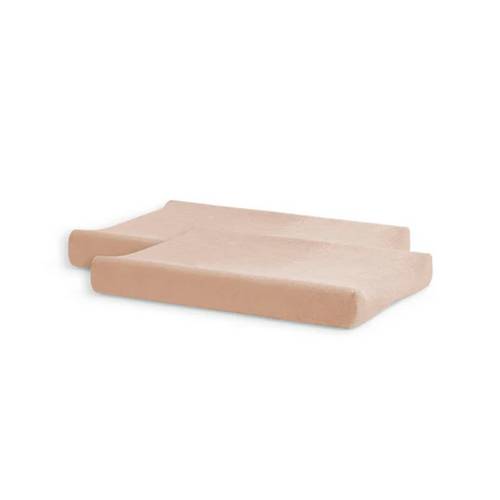 JOLLEIN Changing Mat Cover (2pack) - Pale Pink