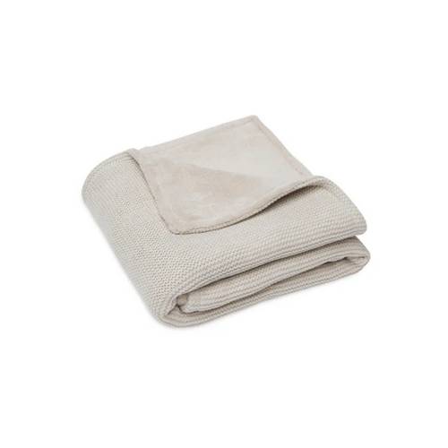 JOLLEIN Blanket 75x100 Basic Knit/Fleece - Ivory