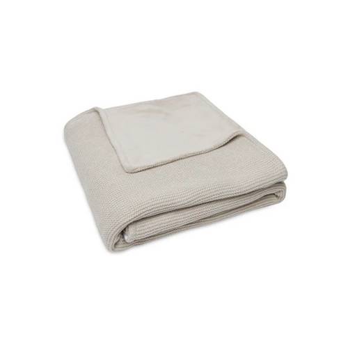 JOLLEIN Blanket 100x150 Basic Knit/Fleece - Nougat