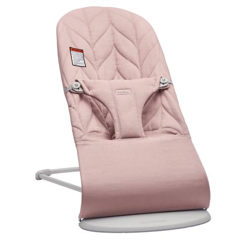 BABYBJORN Bouncer - Bliss Woven Dusty Pink