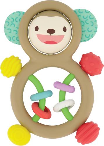 INFANTINO Busy Lil Sensory Rattle - Monkey