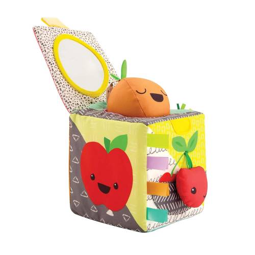 INFANTINO Sensory Peek & Seek Discovery Cube