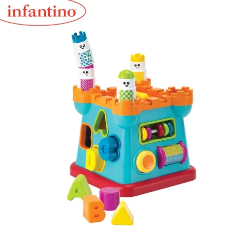 INFANTINO Activity Shape Sorting Castle