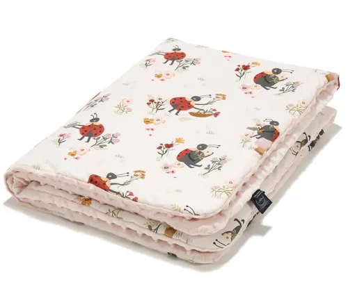 LA MILLOU Blanket 140x110 - Mirella Powder Pink