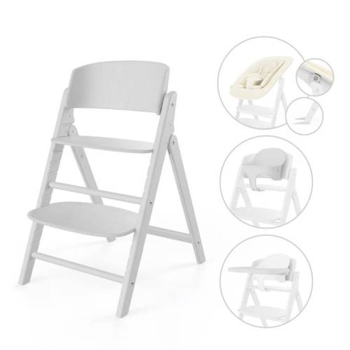 CYBEX  CLICK&FOLD Chair 4in1 All White - White