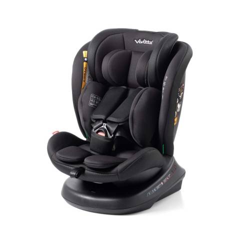 BABYAUTO VIVITTA SANNA iSize 40-150cm (NO ISOFIX) - Anthracite Melange