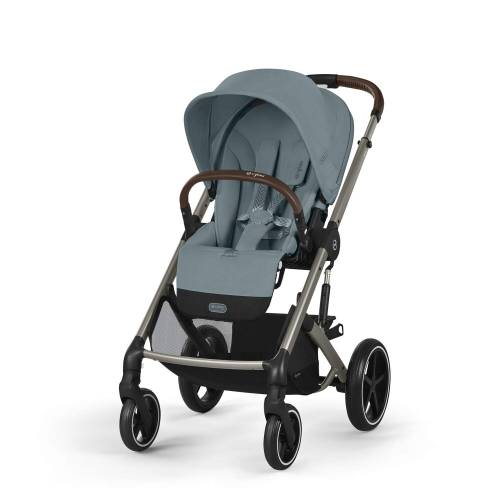 CYBEX BALIOS S Stroller Lux Silver - Stormy Blue