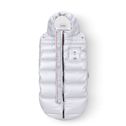 CYBEX Winter Platinum Footmuff - Arctic Silver 