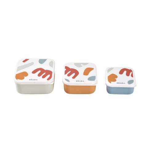 BEABA Snack Box Set of 3 pcs - Playfull
