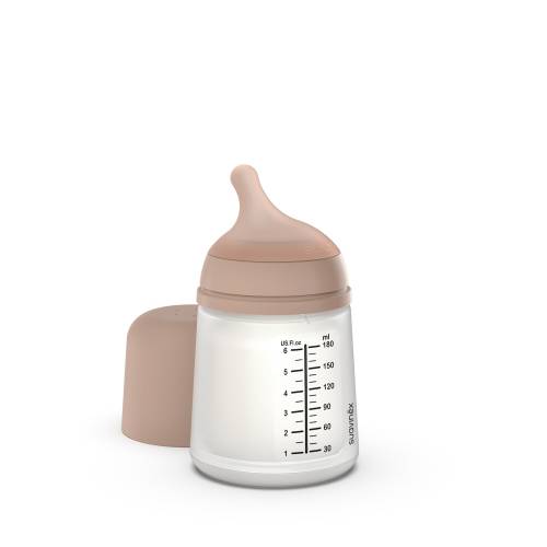 SUAVINEX Zero.Zero Anticolic Bottle 180ml - Medium Skin