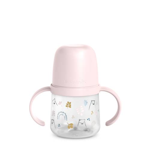 SUAVINEX Bottle Nonspill Spout 150ml - Bear Pink