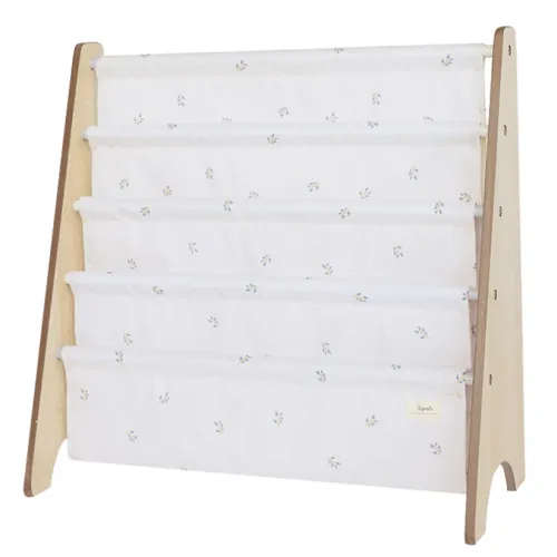 3 SPROUTS Book Rack - Blueberry/Taupe