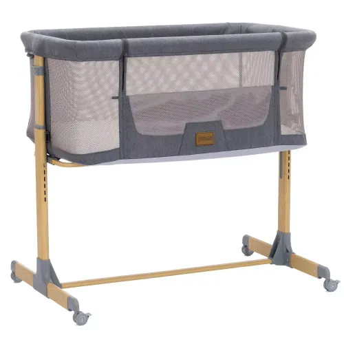 FILLIKID Bedside Crib -Grey