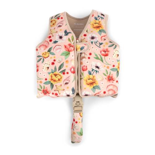FILIBABBA Swim Vest 5/6 Years - Ocean Blossom