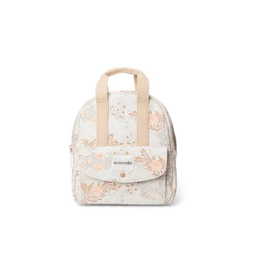 SUAVINEX Kids Backpack Poetry - Print Beige