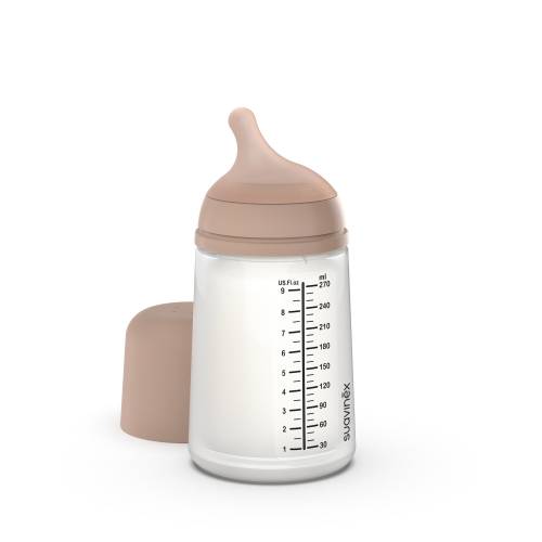 SUAVINEX Zero.Zero Anticolic Bottle 270ml - Medium Skin