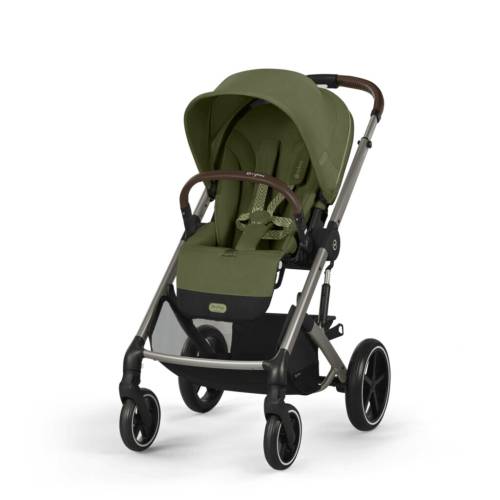 CYBEX BALIOS S Stroller Lux Taupe - Moss Green