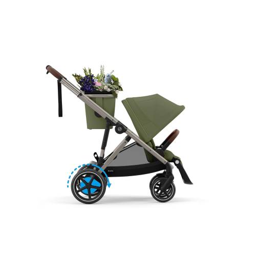 CYBEX eGAZELLE S TAUPE - Moss Green